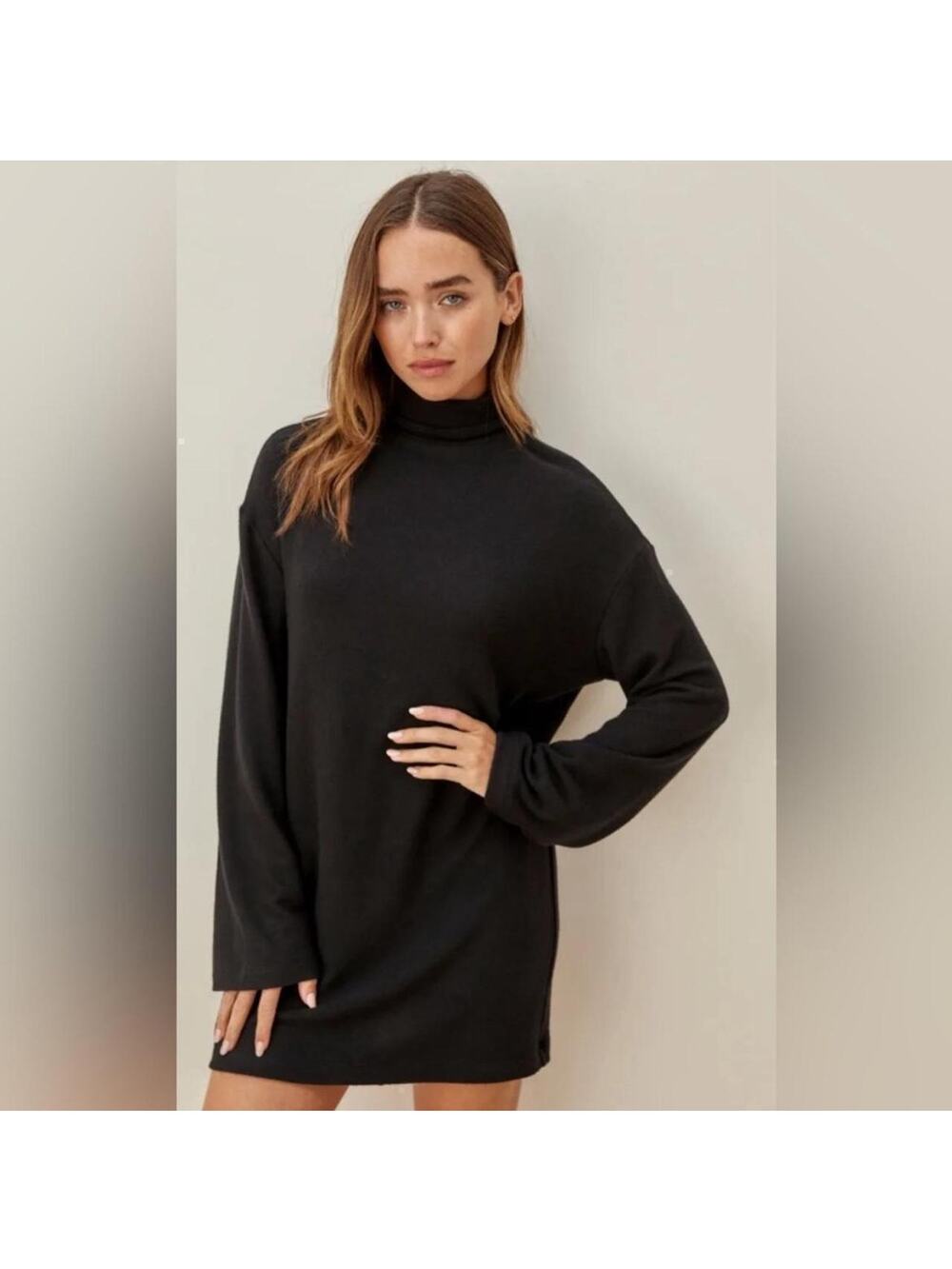 Reformation turtle neck dress reformation